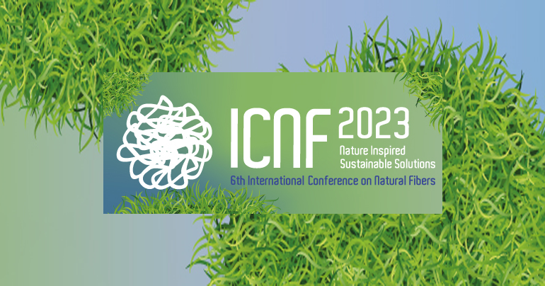 Logo of ICNF 2023 - 6th International Conference on Natural Fibers