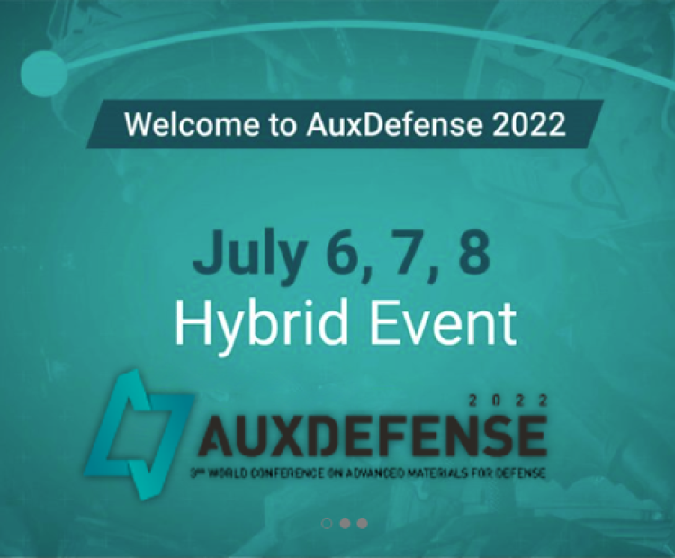 Image displaying the dates of AuxDefense 2022 conference