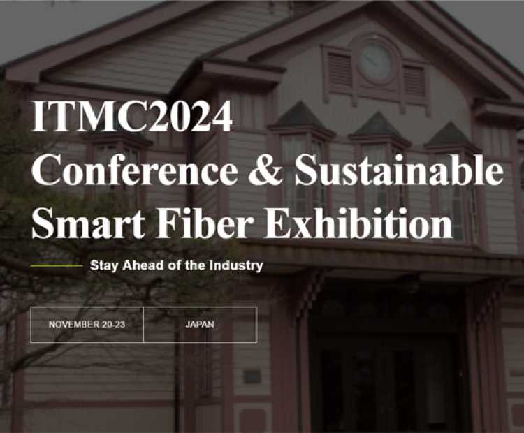 Image announcing the International Conference on Intelligent Textiles and Mass Customization in Shinshu JAPAN (ITMC2024)