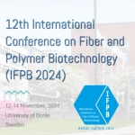 Image announcing the International Conference on Fiber and Polymer Biotechnology (IFPB 2024)